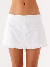 Bristol Mini Skirt - White