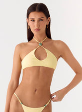 Rani Bikini Top - Yellow