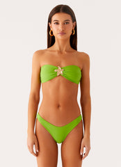 Taiwan Bandeau Bikini Top - Citrus