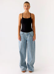 Anda Bodysuit - Black