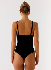 Anda Bodysuit - Black