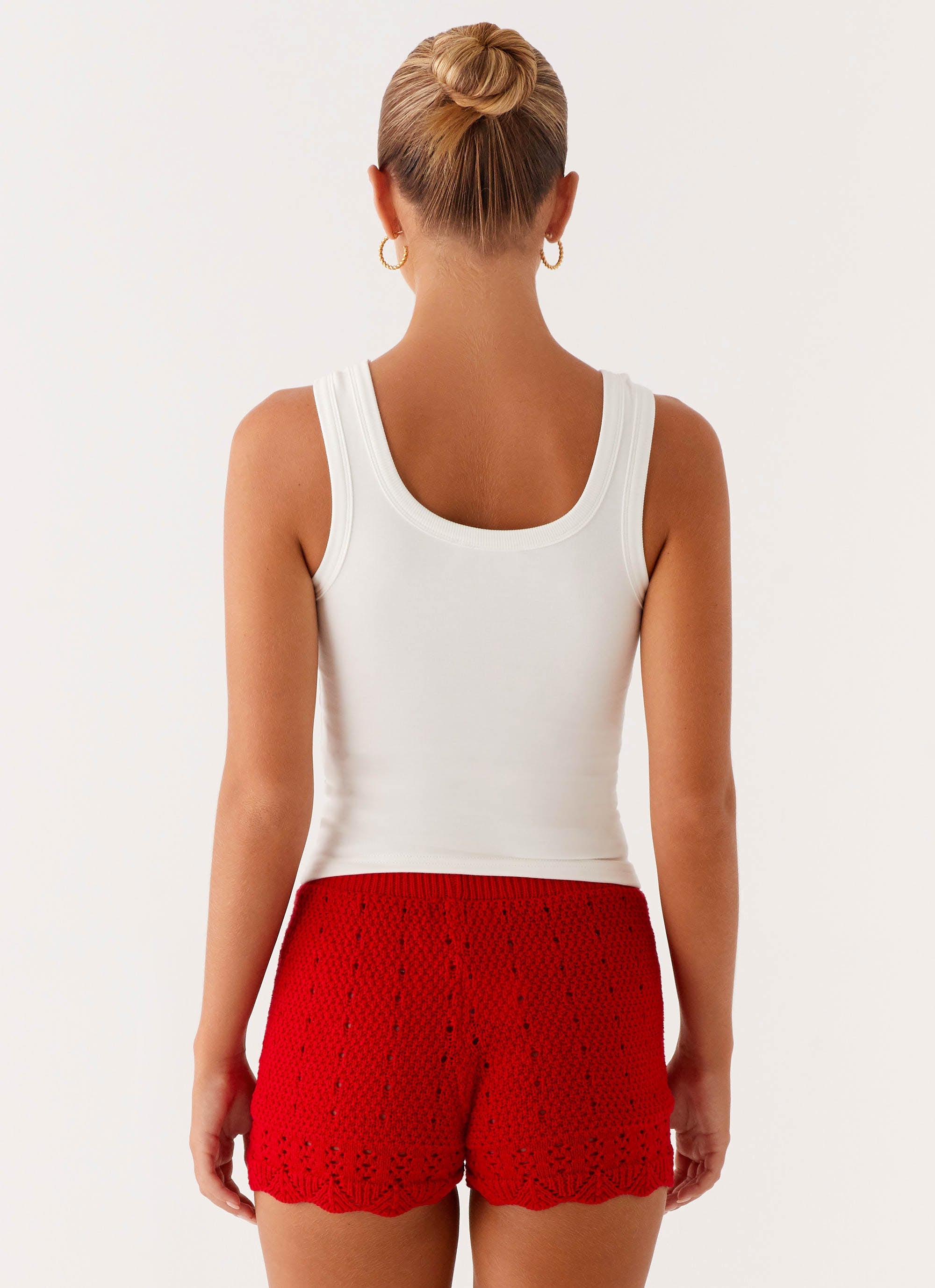 Avalita Tank Top - Ivory