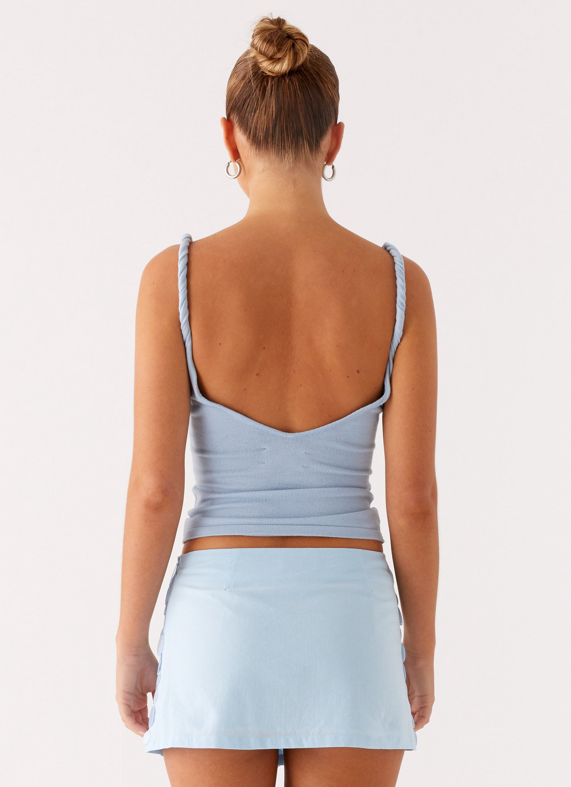 Movie Star Mini Skirt - Blue