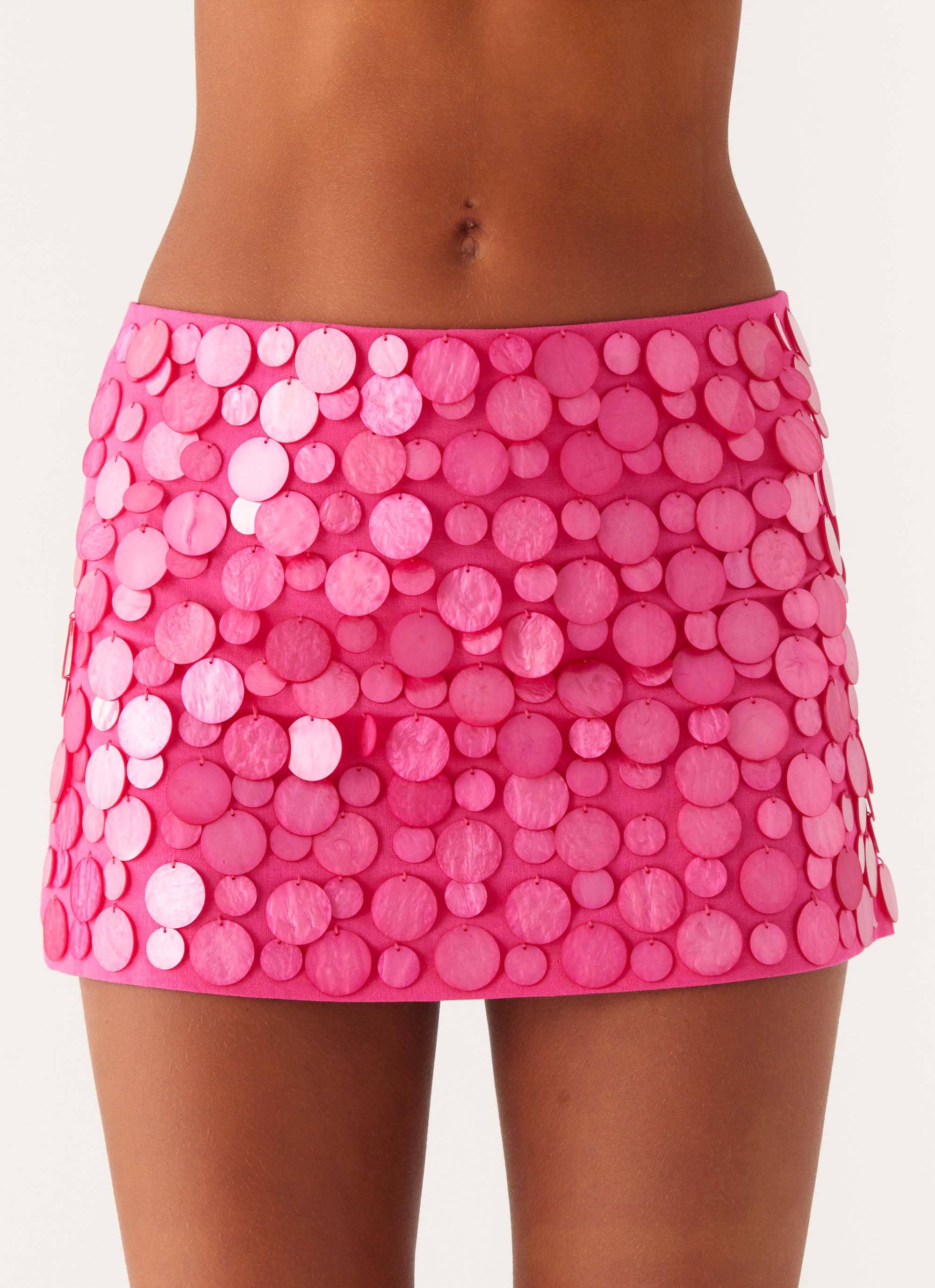 Movie Star Mini Skirt - Fuschsia