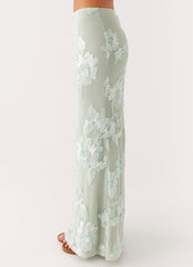 Radiate Maxi Skirt - Sage