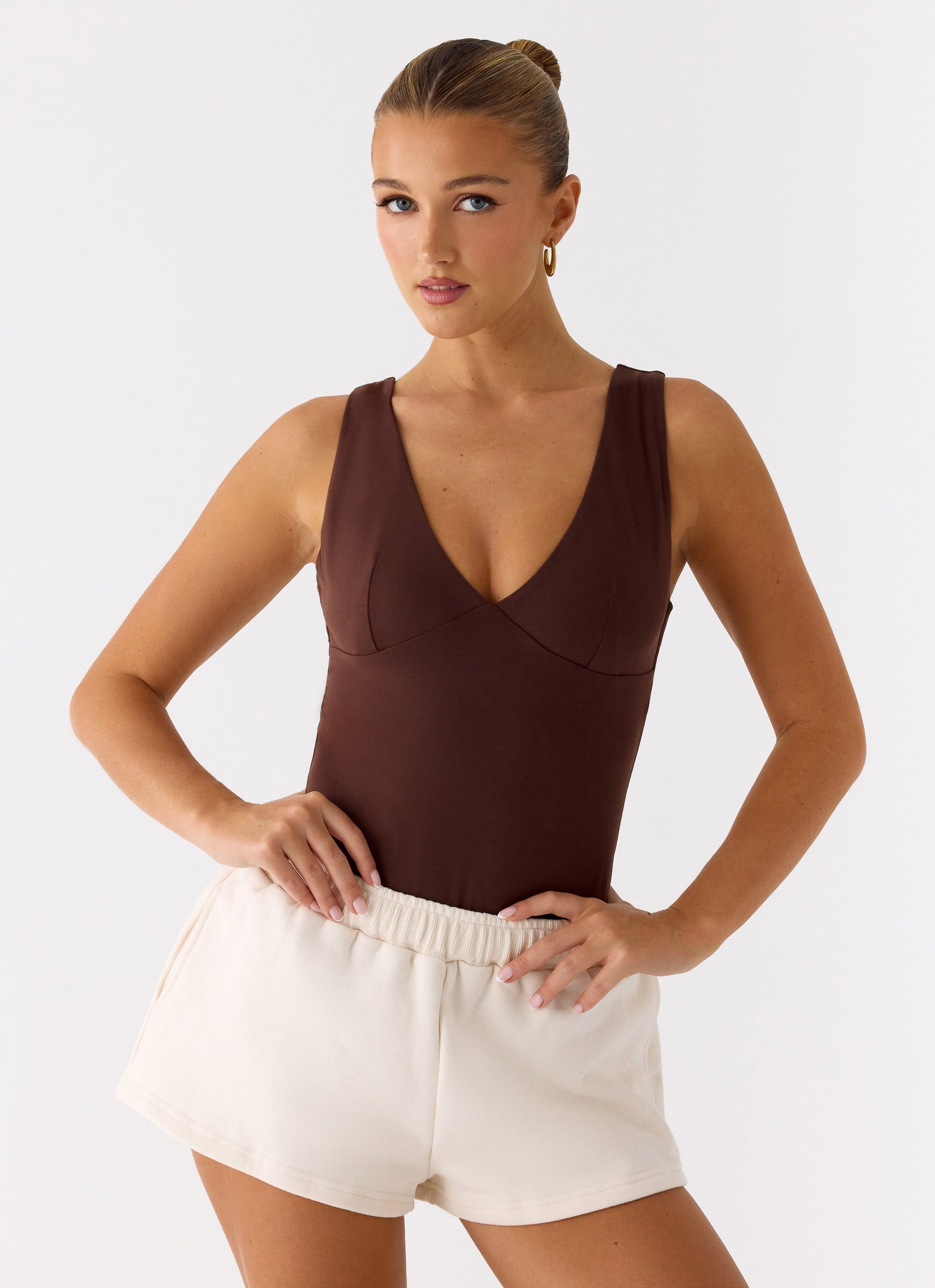 Signature Low Rise Sweatshorts - Cream